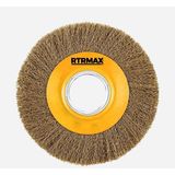 RTRMAX RH23150 150 mm Saçaklı Daire Tel Fırça