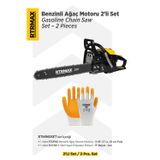 RTRMAX RTM960SET Benzinli Ağaç Kesme Motoru 2'li Set -Eldiven