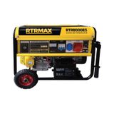 Rtrmax Rtr8000E3 Marşlı Trifaze Benzinli Jeneratör 7.5/8.1 Kva