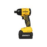 RTRMAX Rtrmax Rts5020 Akülü Torklu Vidalama Kömürsüz 200nm 2x4 Ah Akü S-lion Sarı