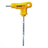 RTRMAX Rtrmax Saplı T Alyan Anahtar 3.0x80mm Sarı