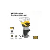 RTRMAX RTX2060B Şarjlı Formika Traşlama Makinesi