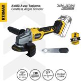 RTRMAX RTX3060B 125 mm Solo Kömürsüz Avuç Taşlama Makinası