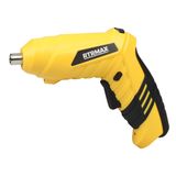 RTRMAX Şarjlı Vidalama Seti RTM326 3.6V Li-ion Akülü, 3.5 Nm Torklu, 19 Parça Uçlu, Çift Pozisyonlu, LED Aydınlatmalı, USB Şarjlı