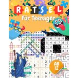 Rätsel Für Teenager Ab 12: Rätselabenteuer für helle Köpfe, Kreuzworträtsel,Wortsuche,Schüttelwörter,Kakuro, Sudoku, Labyrinthe, Finde das geheime Wort in einem!