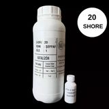 Rtv 2 Kalıp Silikonu 1. Sınıf Kalite Sıvı Silikon 1 Kg 20 Shore Yarı Şeffaf Renk