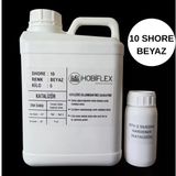 Rtv 2 Kalıp Silikonu 1. Sınıf Kalite Sıvı Silikon 5 Kg 10 Shore Beyaz Renk