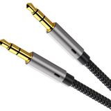Ruaeoda Aux Kablosu 3 ft - 3,5 mm Ses Kablosu Erkek - Erkek Stereo Hi-Fi Ses Naylon Örgülü aux - aux 1/8 Kablo Kulaklık Araba Ev Stereo Hoparlörler Tabletler için