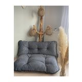 Rual Kalorifer Önü Palet Üstü Yer Minderi Balkon Minderi 2 'li Premium Takım Puf 70x100cm