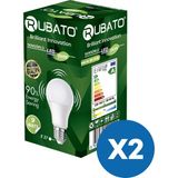 Rubato Sensörlü 9W LED Ampul (2'li Paket) - Beyaz