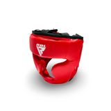 RUBBEL RBL-39 YAŞ 9-14 ARASI ÇOCUKLAR İÇİN Amatör Yarışma Modeli KIRMIZI Boks Kaskı Baş Koruyucu