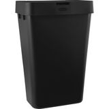 Rubbermaid Dokunmatik Kapaklı Mutfak Çöp Kovası, 12,2 Galon, Siyah, Ev/Mutfak/Daire/Garaj için Çöp Konteyneri