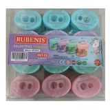 Rubenis Kalemtiras Pastel 4 Renkli Oval Cift Acacakli Kalemtiras (12 Li Paket)