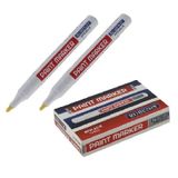 Rubenis Paint Marker Kalem Beyaz Rpm-80/B Demirbaş Kalemi 12'li