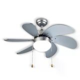 Rubenis Rbt306 Slv Glob Tavan Vantilatör 30Inc 130W