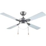 Rubenis RBT424 Slv Glob Aydınlatmalı Tavan Vantilatörü