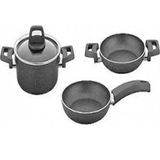 Rubenis RC 405G Quality 4 Parça Granit Tencere Tava Sahan Seti