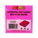 RUBENIS RPS100 YAPIŞKANLI NOT KAĞIDI 76*76 MM 100 YAPRAK PEMBE
