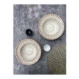 RUBİ PORSELEN 2'li Makarna&Salata Tabağı 25 Cm bone porselen