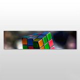 Rubik Küpü Kanvas Tablo 120x40cm