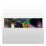 Rubik Küpü Kanvas Tablo 180x60cm