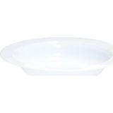 Rubikap Beyaz Çukur Tabak 19 cm - 10'lu