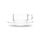 Rubikap Fincan Takımı 200 ml Pc Şeffaf