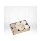 Rubin Licht Rubinlicht Kokulu Mum Tealight Maxi Bourbon Vanilya 12'li