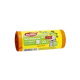 Rubin Limon Kokulu Büzgülü Çöp Torbası Orta Boy 30 L 50x60 cm 25'li