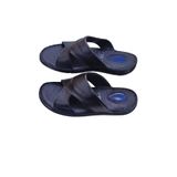 RubinLeather Erkek Hakiki Deri Terlik Ortopedik Yumuşak Memory Foam Puf Yazlık Terlik
