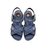 RubinLeather Kadın Hakiki Deri Sandalet Ortopedik Yumuşak Memory Foam Puf Yazlık Sandalet