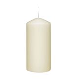 RubinLicht Şampanya 150x70 mm Silindir Mum