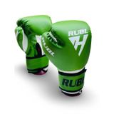 RUBL 3'lü Boks Seti – Boks Eldiveni, El Bandajı ve Silikon Dişlik Seti – Kick Boks, Muay Thai, MMA ve Boks Antrenmanı için Profesyonel Koruyucu Spor Seti – Yeşil