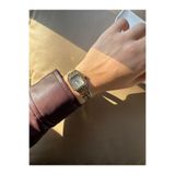 rubsey Retro Minimal Metal Kordon Vintage Kadın Kol Saati Taşlı