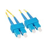 Rubu Fiber Optik 2 Metre Patch Kablo Sc/Upc - Sc/Upc Single Mode lszh Duplex 2.0mm 9/125(OS2)