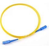 Rubu Fiber Optik Kablo 10 Metre Patch Kablo Sc-Sc Sm Patchcord Simplex 2.0mm 9/125(OS2) Single Mod EV-OFİS internet bağlantısı için uygundur.