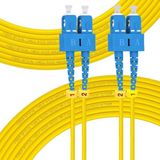 Rubu Sc/Upc - Sc/Upc Fiber Optik 10 Metre Patch Kablo Single Mode lszh Duplex 2.0mm 9/125(OS2)