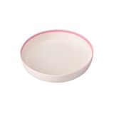 Ruby Doğa Pembe Çukur Tabak 19cm 6 adet
