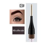 ruby face BSİMONE KAŞ BOYASI & KAŞ FIRÇASI - KESİK UÇLU #03 MILK COFFEE COLOR