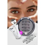 ruby face Doğal Görünümlü Manyetik Mıknatıslı Tam Boy Takma Kirpik & Klips Makası- No: 3