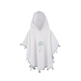 Ruby Rabbit Bambu Unisex Bebek ve Çocuk Panço Havlu