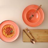 Ruby Seasons Turuncu 2li Makarna&Salata Tabağı 30cm