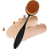 Rubyface Oval Kaşık Fondöten Fırçası - Renkli