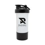 Ruchon Nutrition Smart Shaker 500 ml - Protein Karıştırıcı Sporcu Suluk - Beyaz