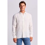 Ruck & Maul % 100 Pamuk Relaxed Fit Dokuma Gömlek Erkek Gömlek RMM025000014 24865 - Beyaz - 2XL