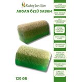 Ruddysun Kabak Lifli Argan Özlü Sabun El Yapımı Doğal 120 gr