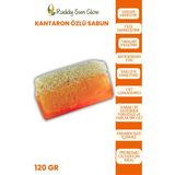 RUDDYSUN Kabak Lifli Kantaron Özlü Sabunu El Yapımı Doğal 120 gr
