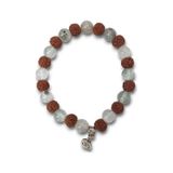 Rudrakşa, Kristal Kuvars Bileklik Ohm Sembollü Rudraksha 414-4