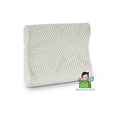 Rudu Breathe Easy Kılıflı Medikal,Boyun Destekli Çift Taraflı Ortopedik Visco Yastık 51x41x13-11cm 1350gr