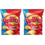 Ruffles Ketçap Aromalı Patates Cipsi Süper Boy 2li paket